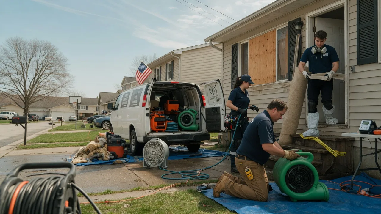 Water Damage Restoration in Morrison, OK near me